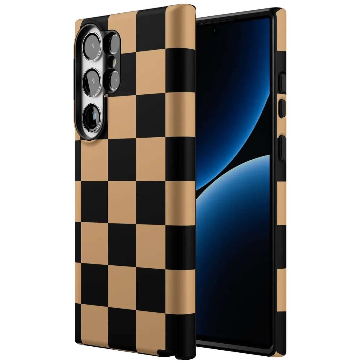 Fit Check | Black & Brown Checkerboard Case - Image 128