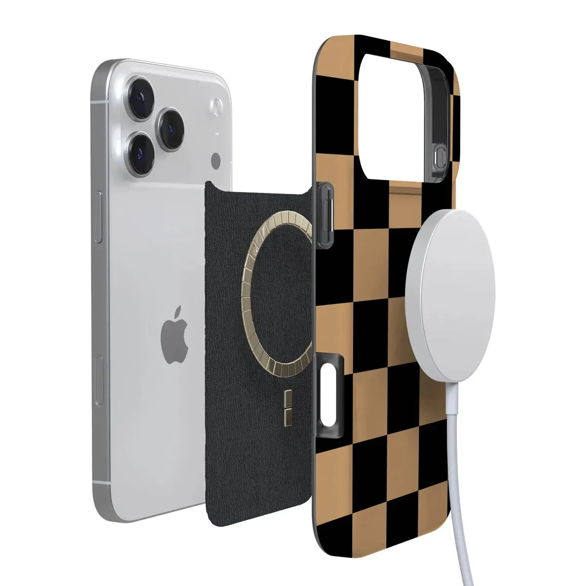 Fit Check | Black & Brown Checkerboard Case - Image 13