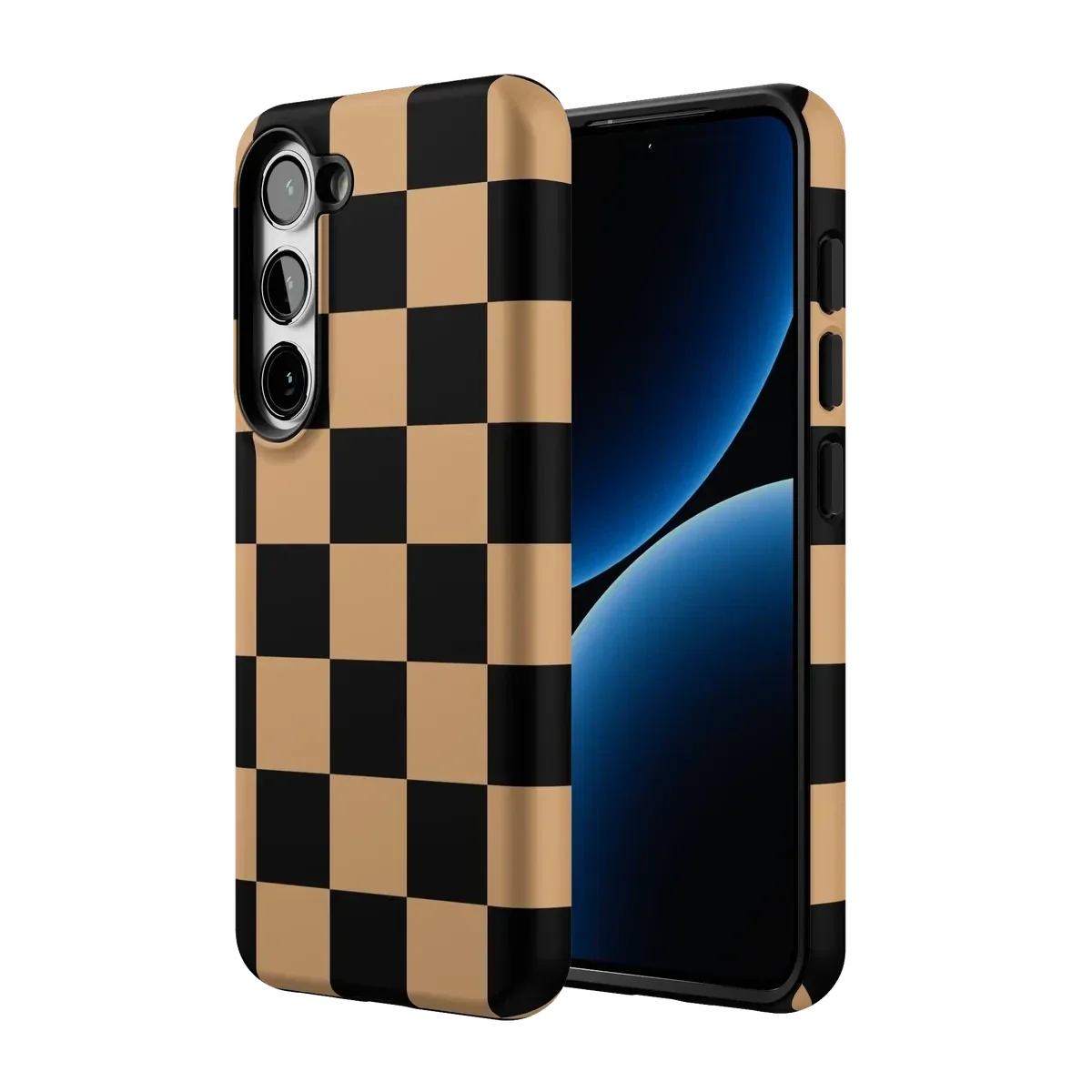 Fit Check | Black & Brown Checkerboard Case - Image 134