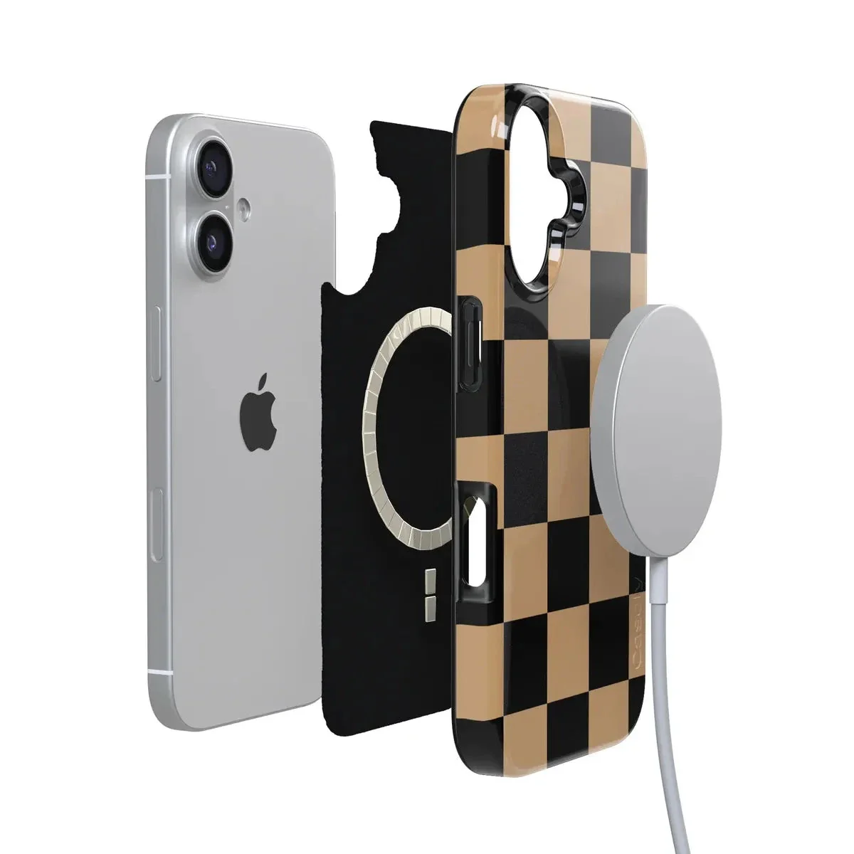 Fit Check | Black & Brown Checkerboard Case - Image 167