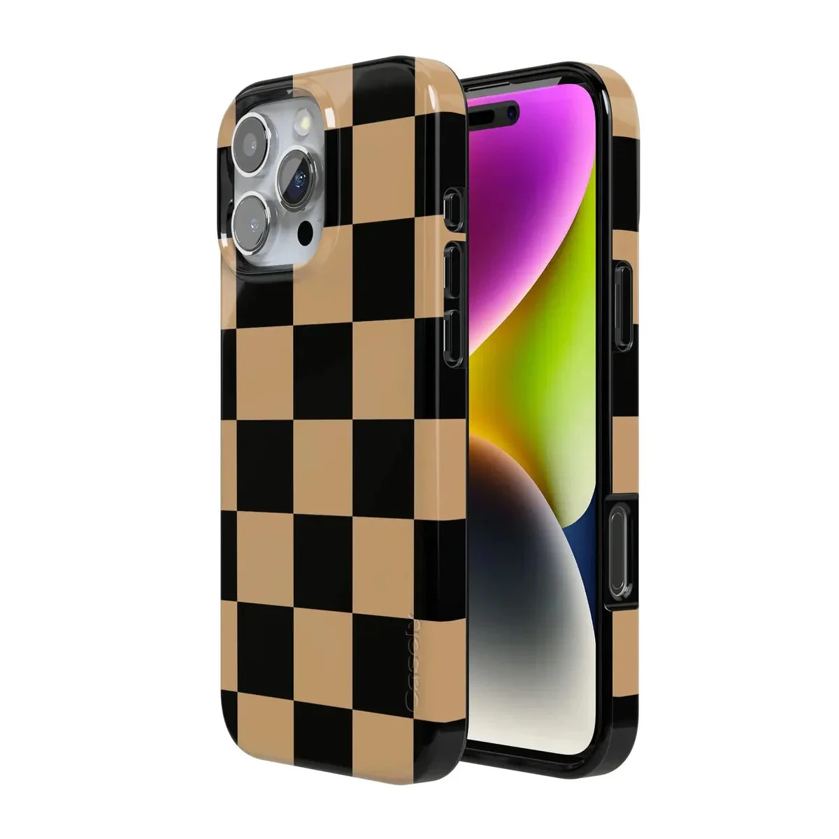 Fit Check | Black & Brown Checkerboard Case - Image 170
