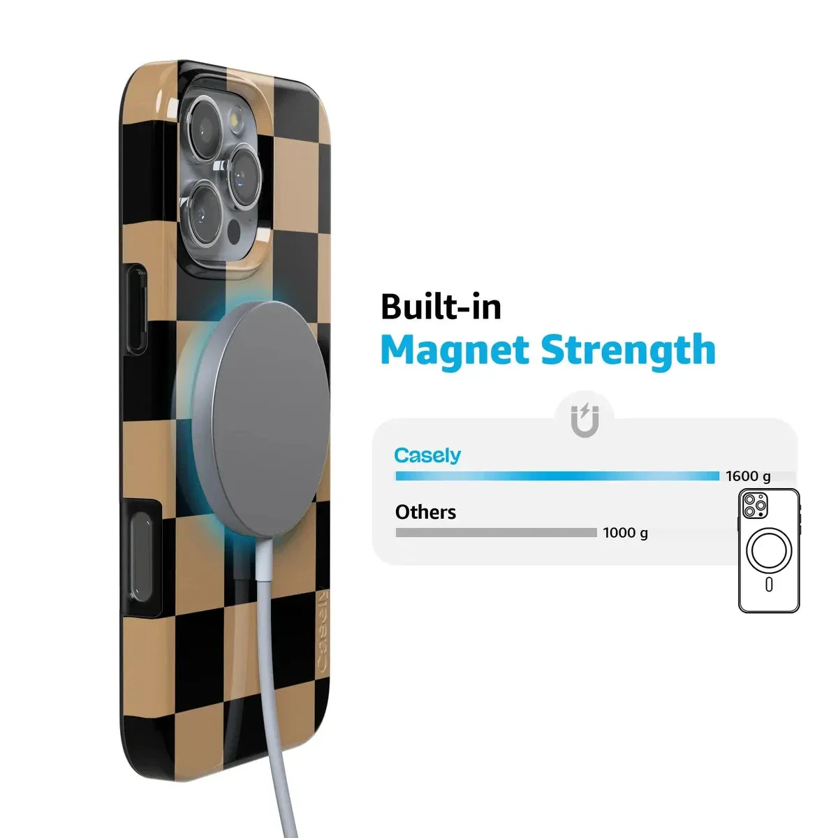 Fit Check | Black & Brown Checkerboard Case - Image 171