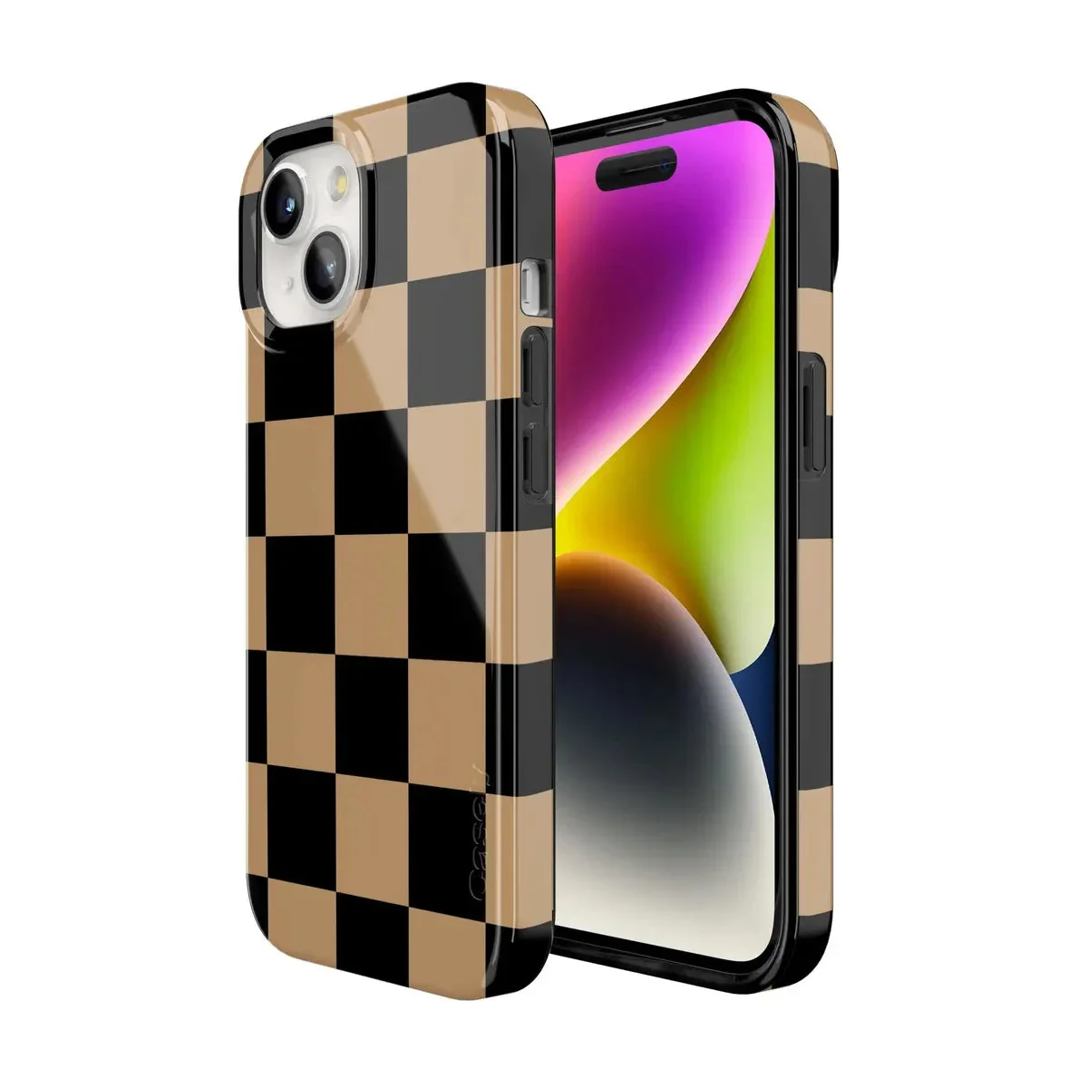 Fit Check | Black & Brown Checkerboard Case - Image 180