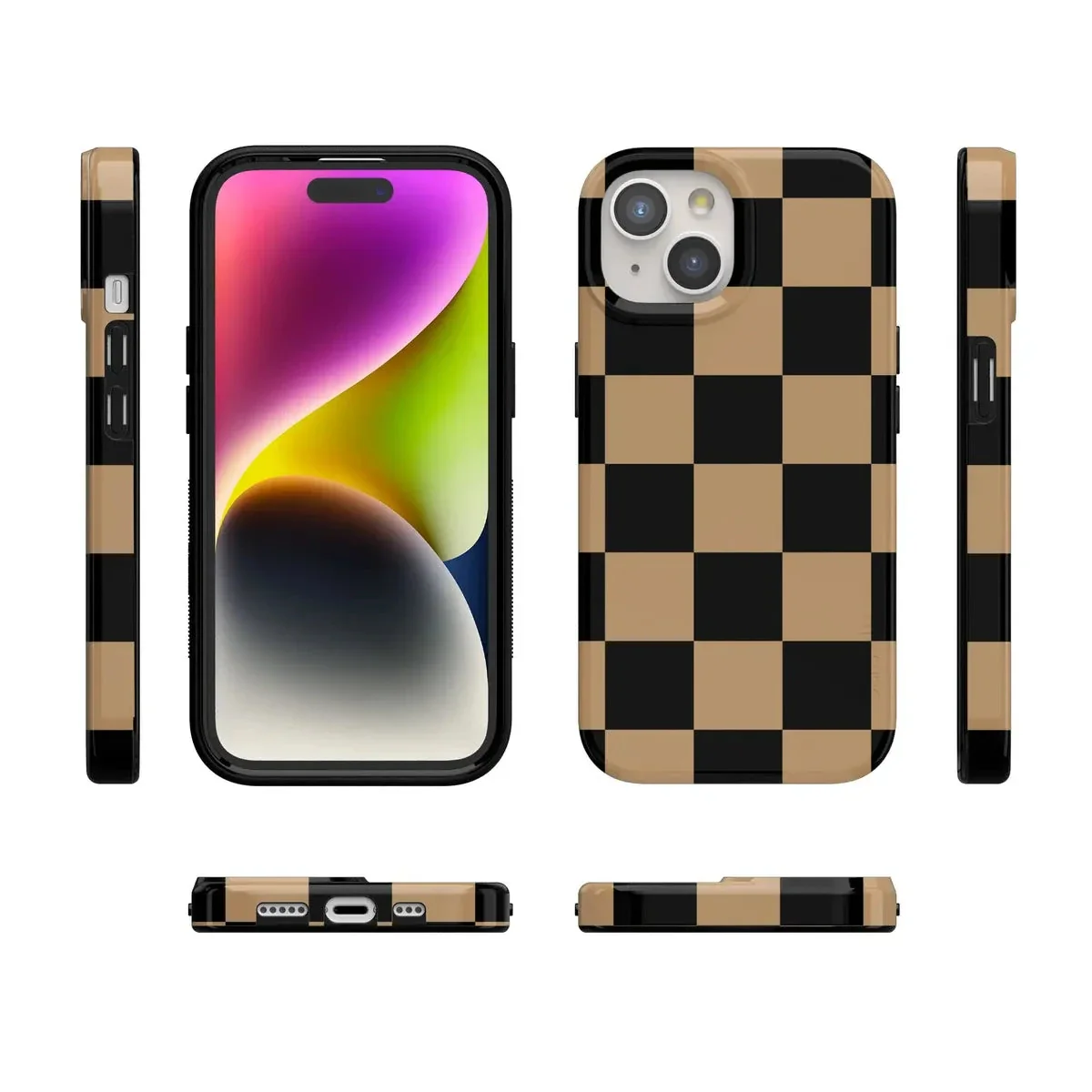 Fit Check | Black & Brown Checkerboard Case - Image 183
