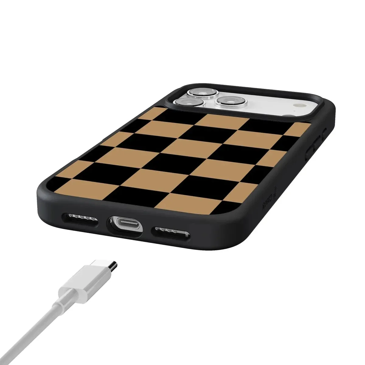 Fit Check | Black & Brown Checkerboard Case - Image 21