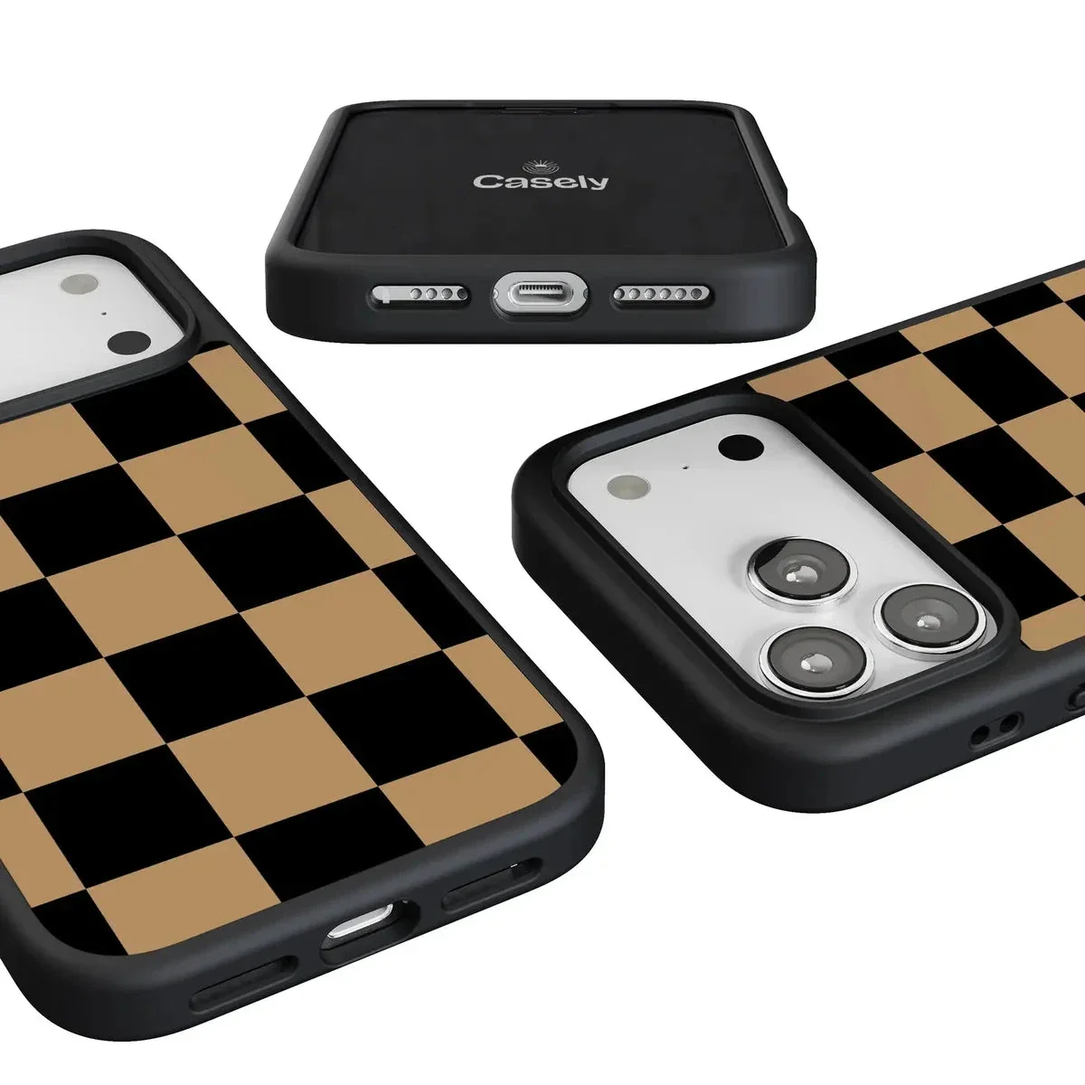 Fit Check | Black & Brown Checkerboard Case - Image 24