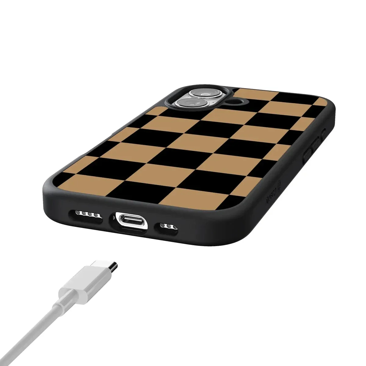 Fit Check | Black & Brown Checkerboard Case - Image 36