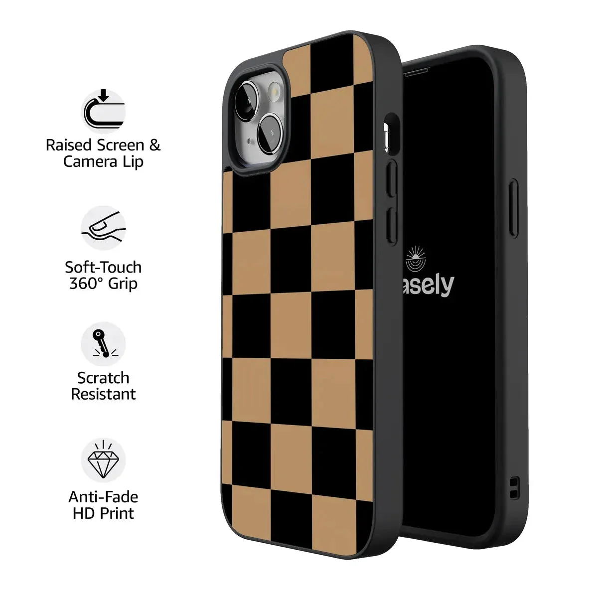 Fit Check | Black & Brown Checkerboard Case - Image 52