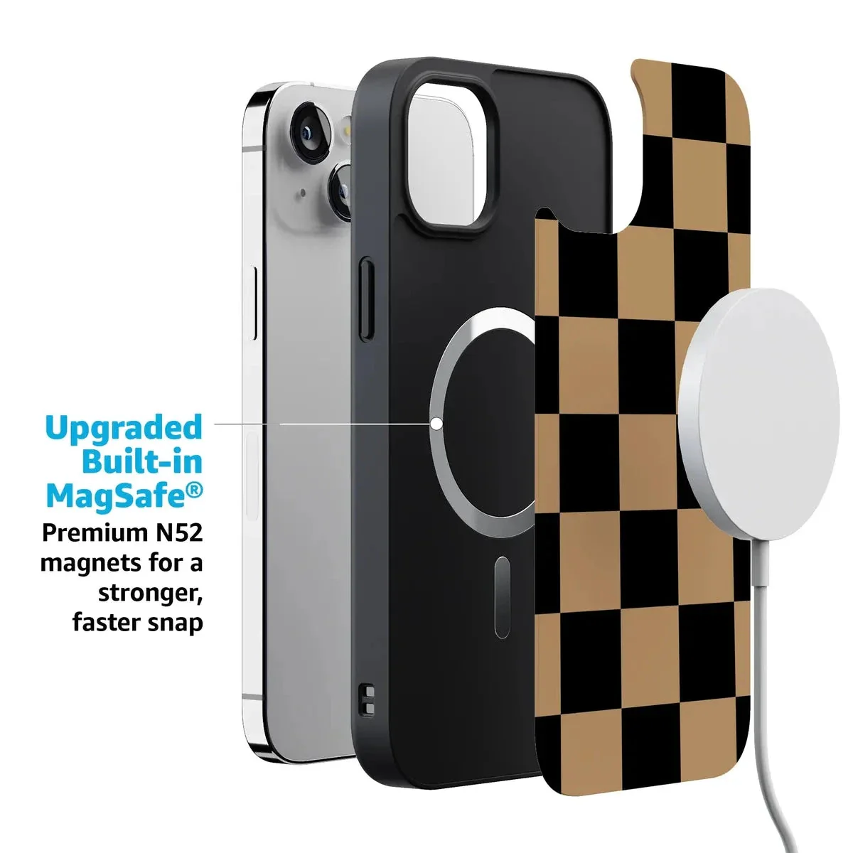 Fit Check | Black & Brown Checkerboard Case - Image 54