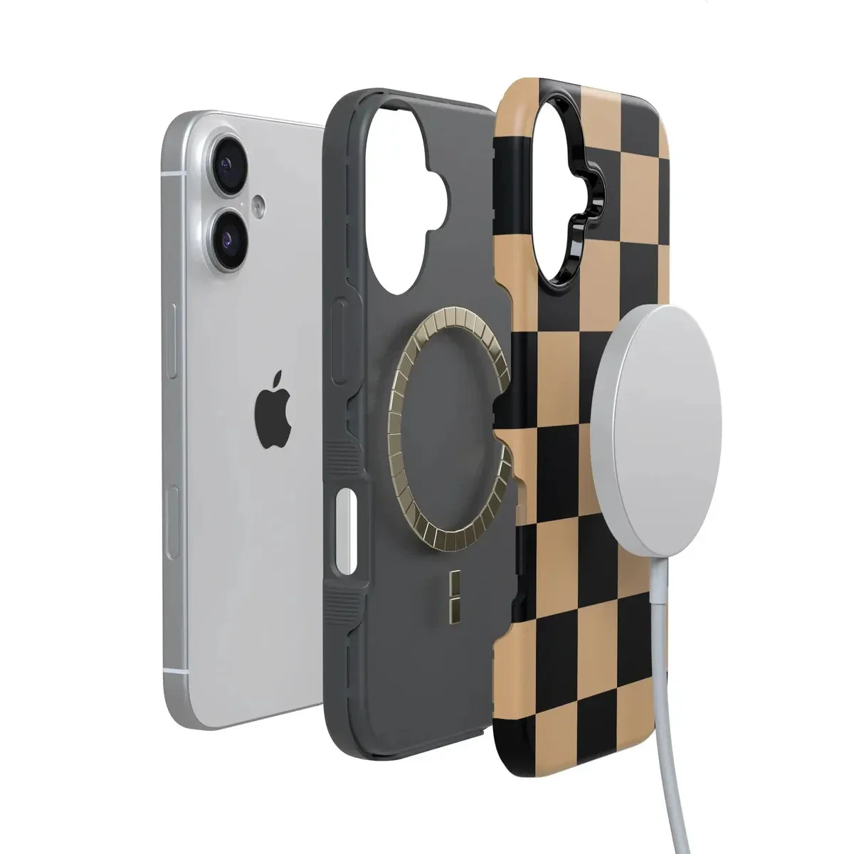 Fit Check | Black & Brown Checkerboard Case - Image 59