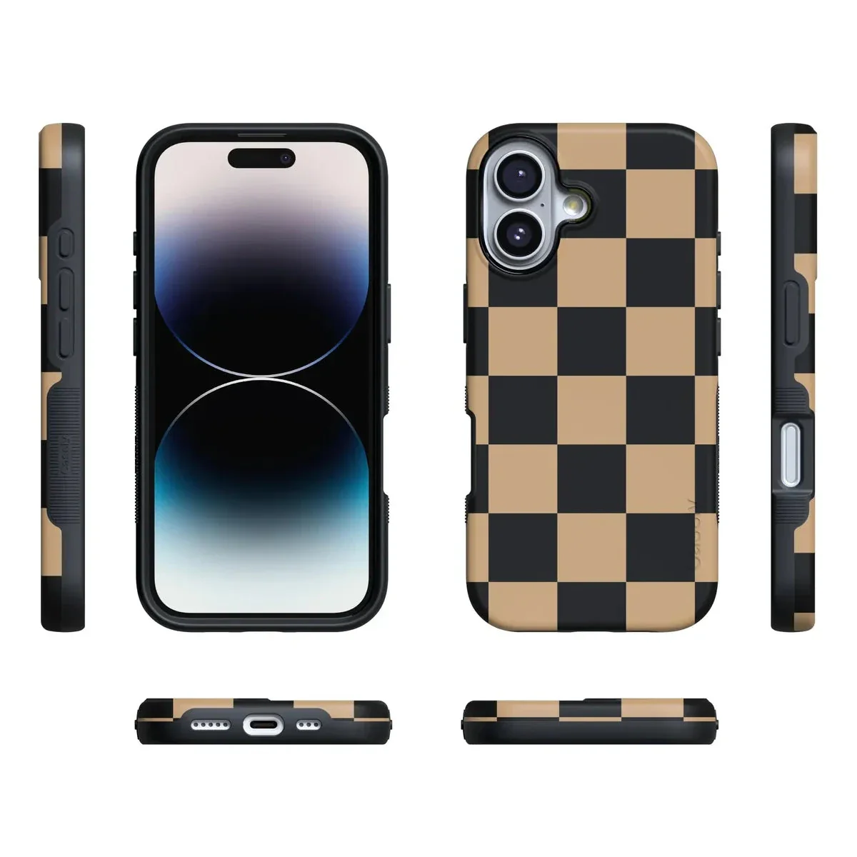 Fit Check | Black & Brown Checkerboard Case - Image 60