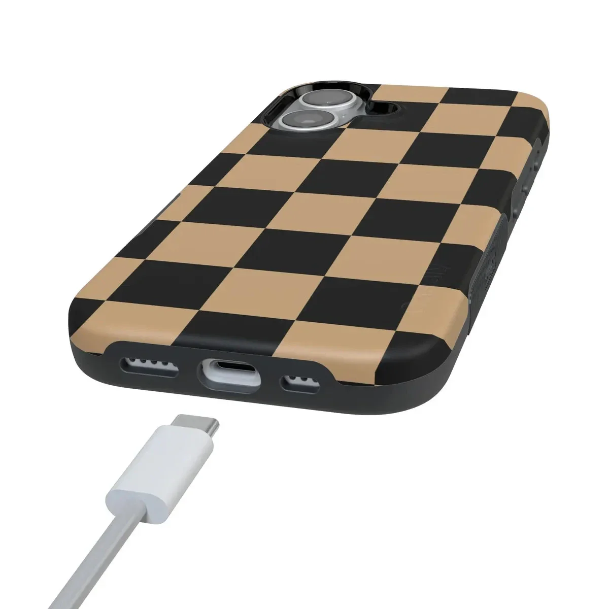 Fit Check | Black & Brown Checkerboard Case - Image 62