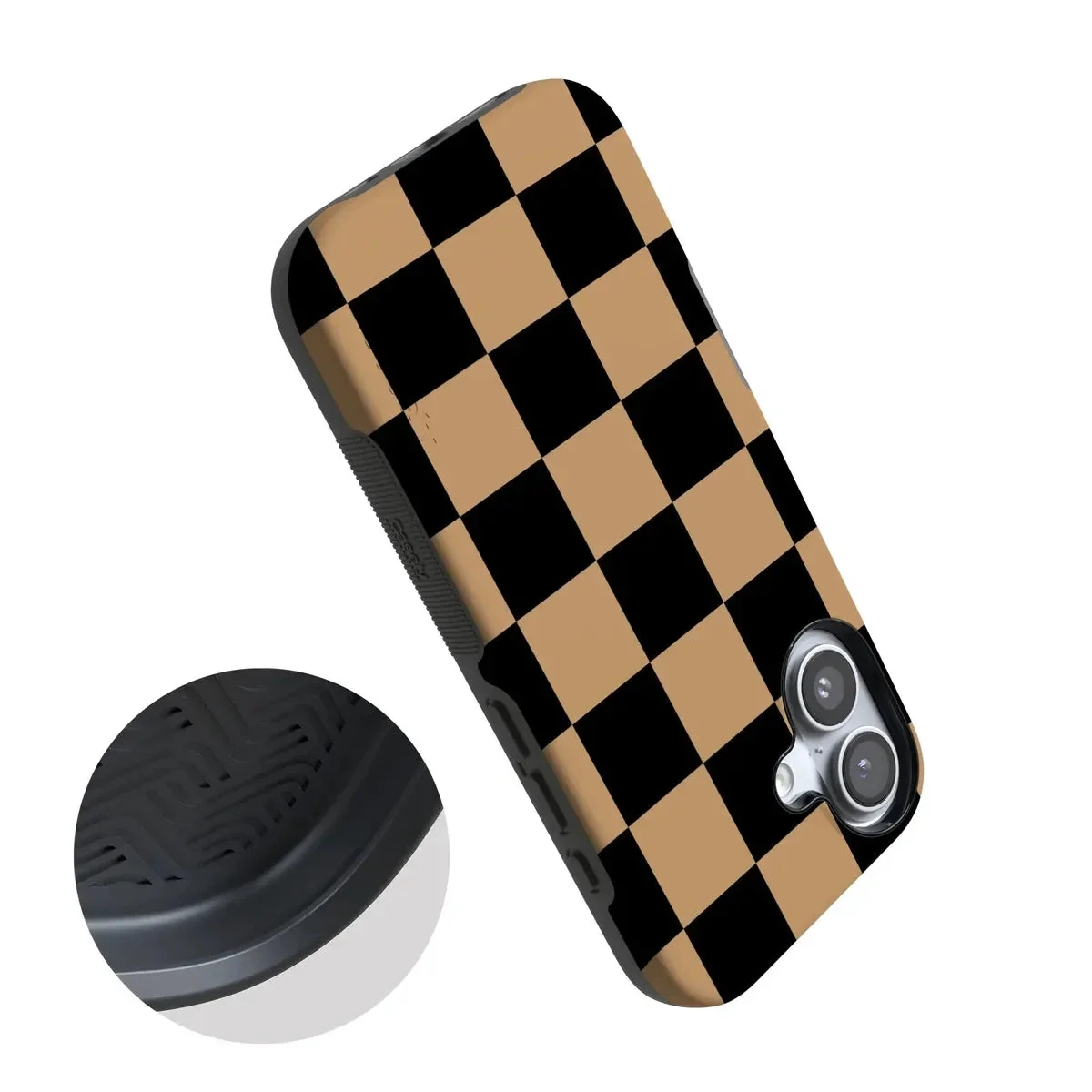 Fit Check | Black & Brown Checkerboard Case - Image 64