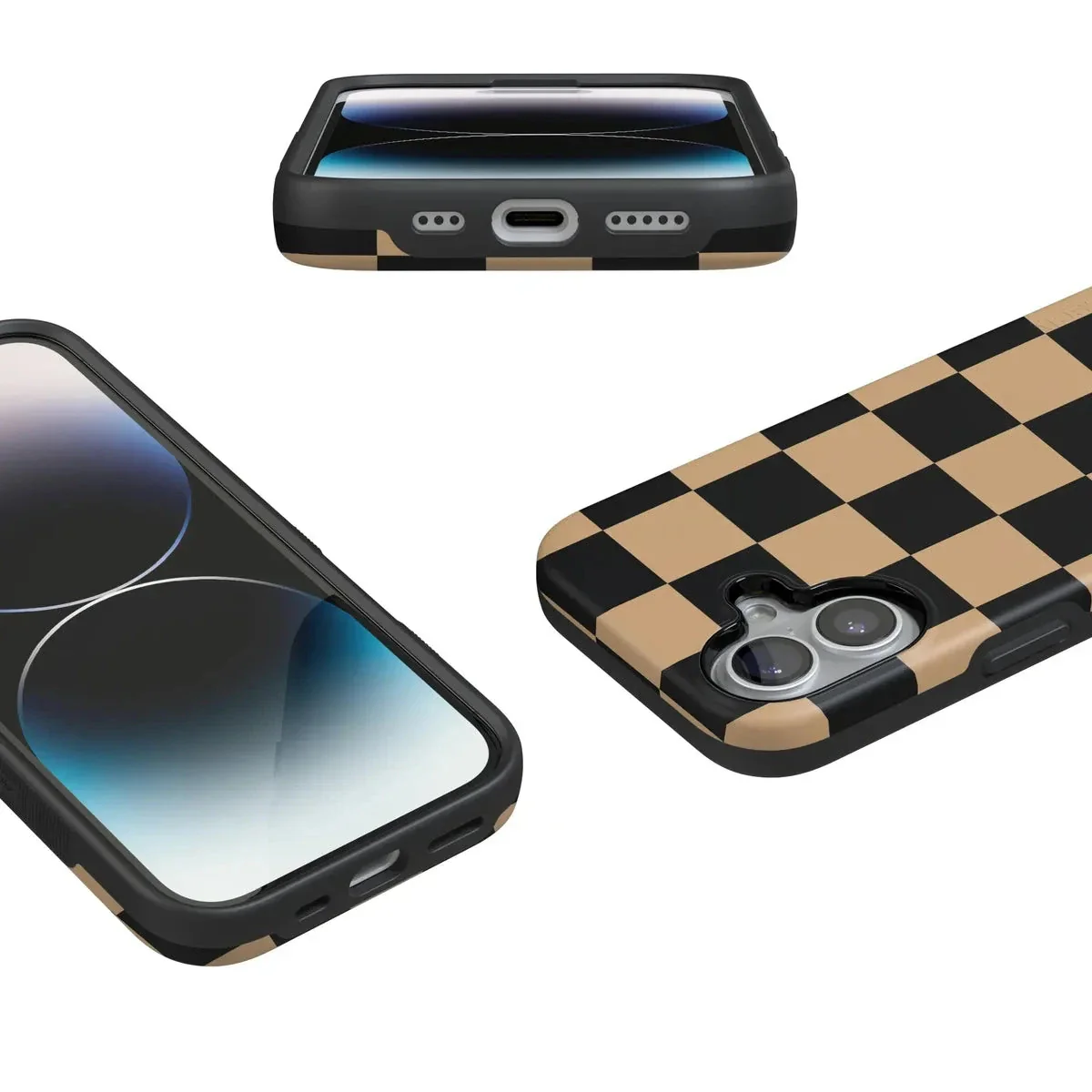 Fit Check | Black & Brown Checkerboard Case - Image 65