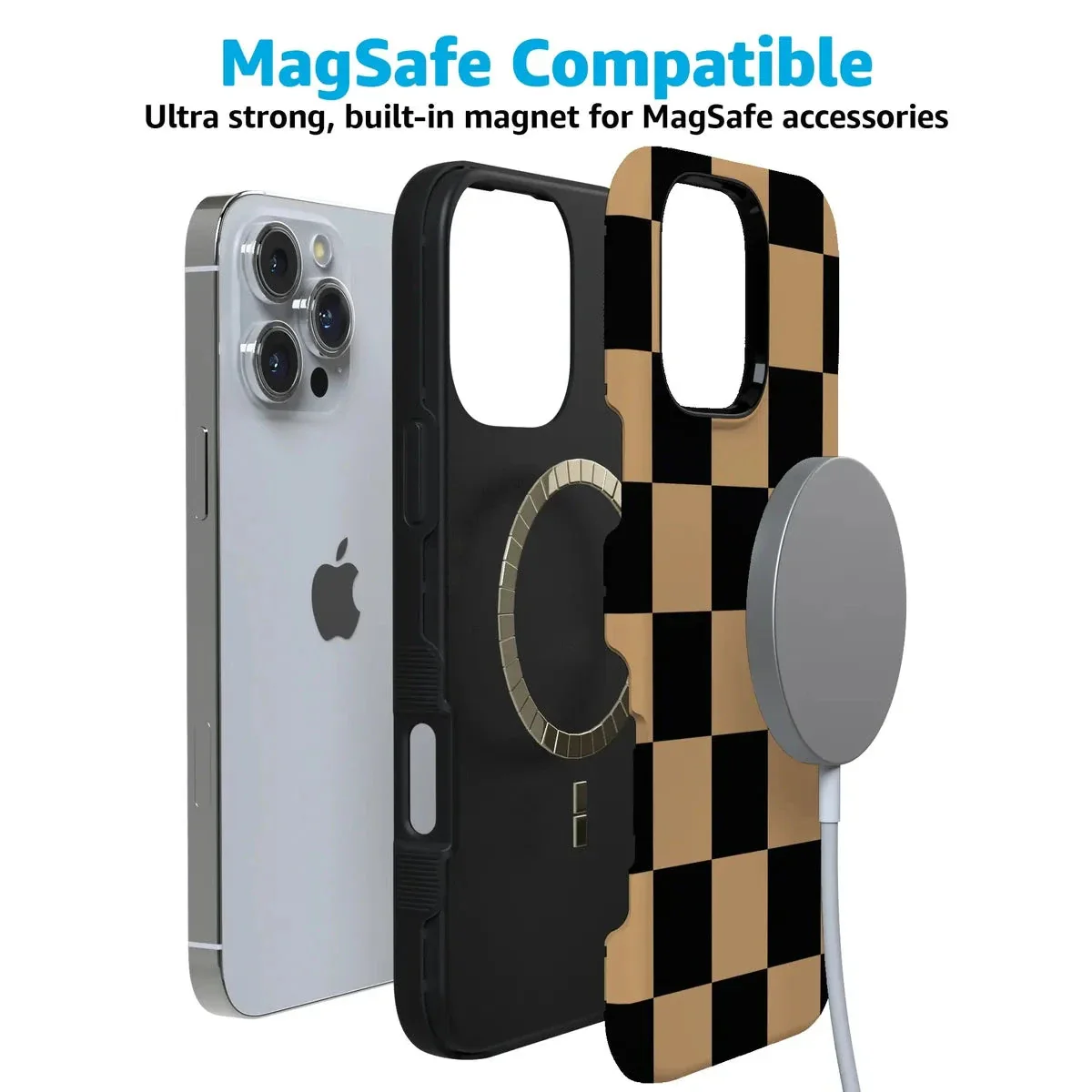 Fit Check | Black & Brown Checkerboard Case - Image 69