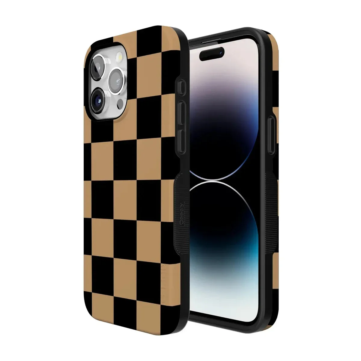 Fit Check | Black & Brown Checkerboard Case - Image 72