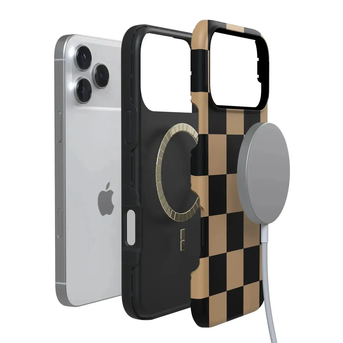 Fit Check | Black & Brown Checkerboard Case - Image 8