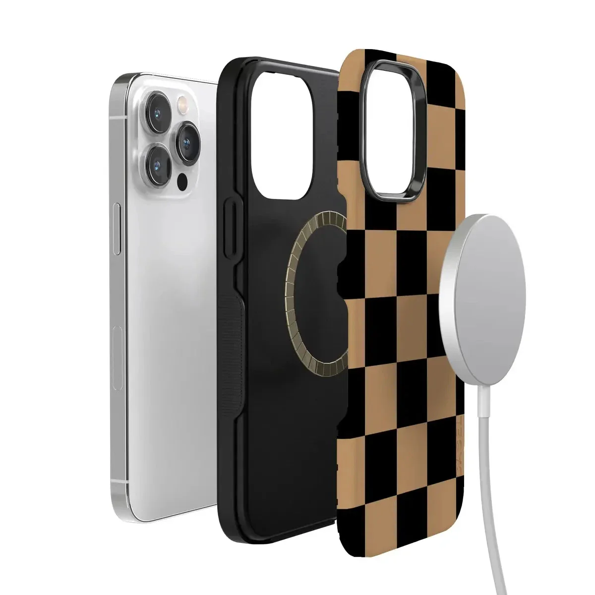 Fit Check | Black & Brown Checkerboard Case - Image 83