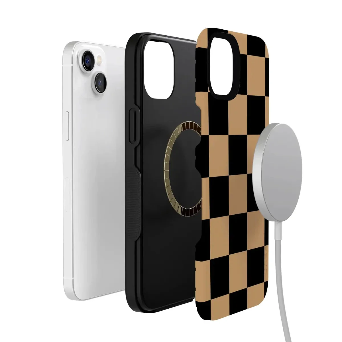Fit Check | Black & Brown Checkerboard Case - Image 87