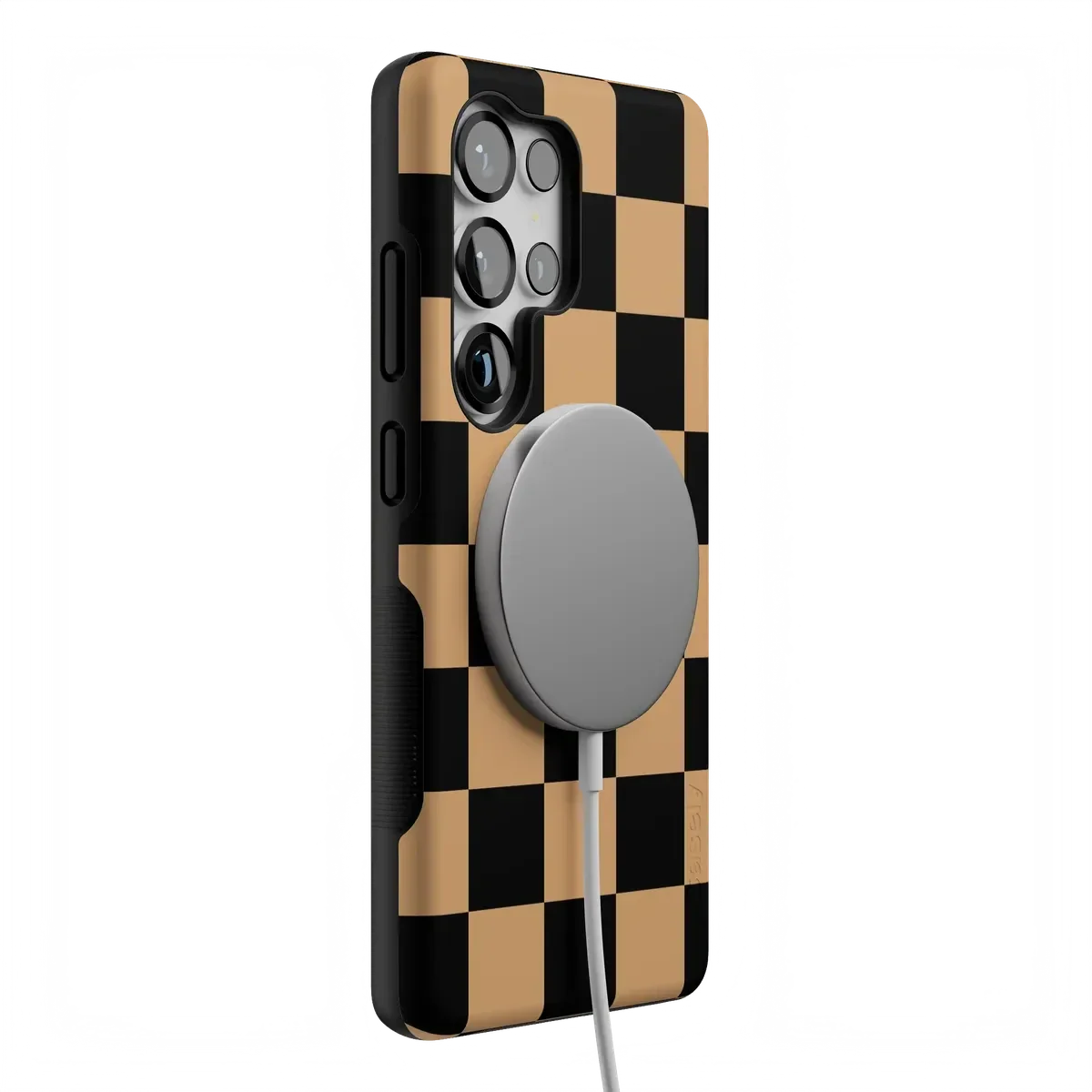 Fit Check | Black & Brown Checkerboard Case - Image 92