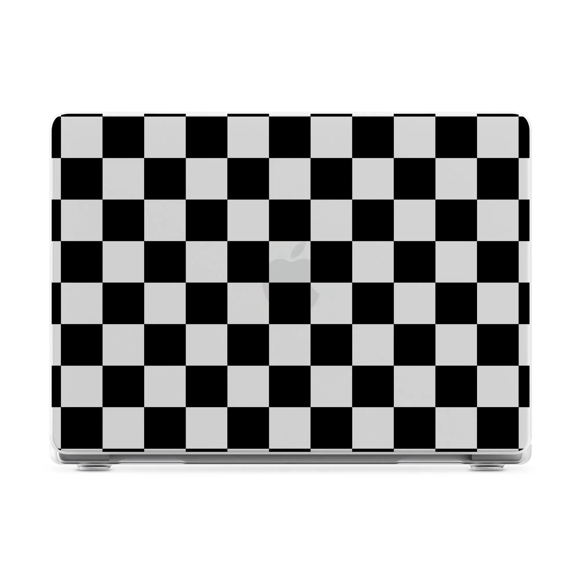 Fit Check | Black Checkerboard Laptop Shell - Image 13