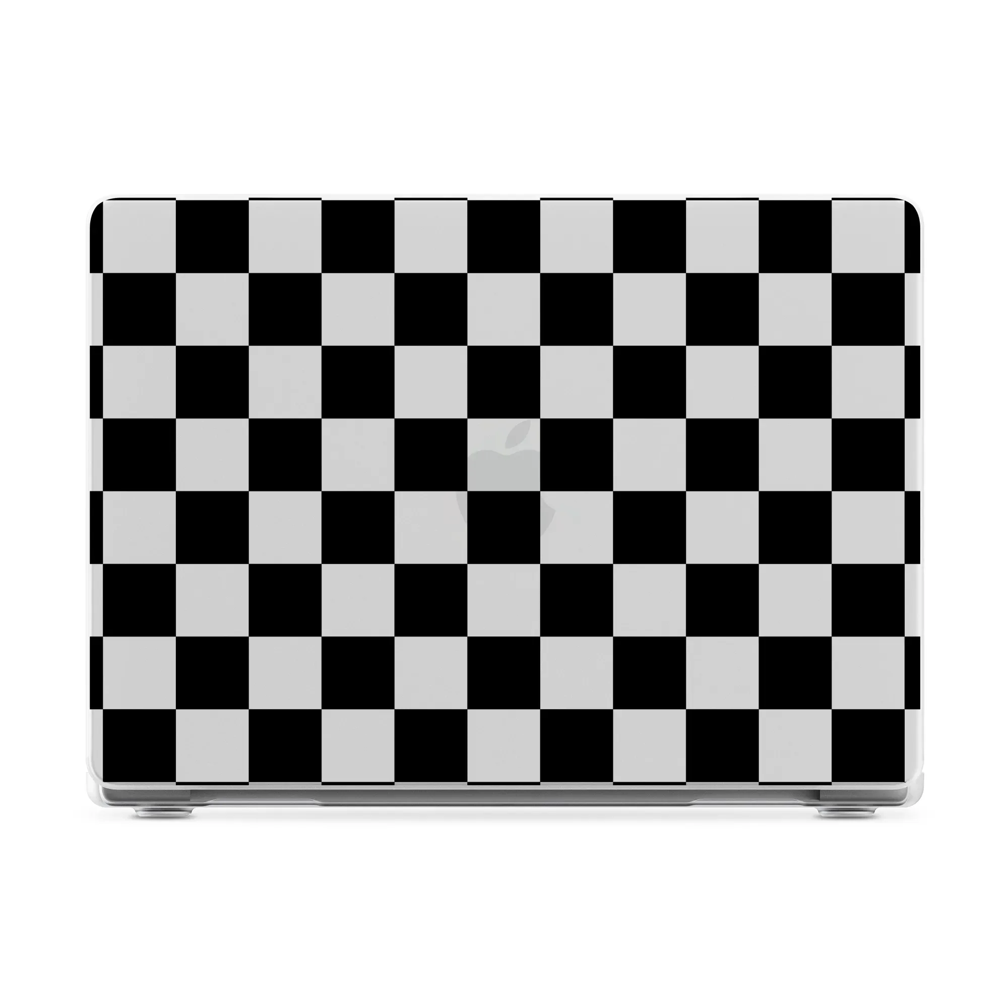 Fit Check | Black Checkerboard Laptop Shell - Image 7