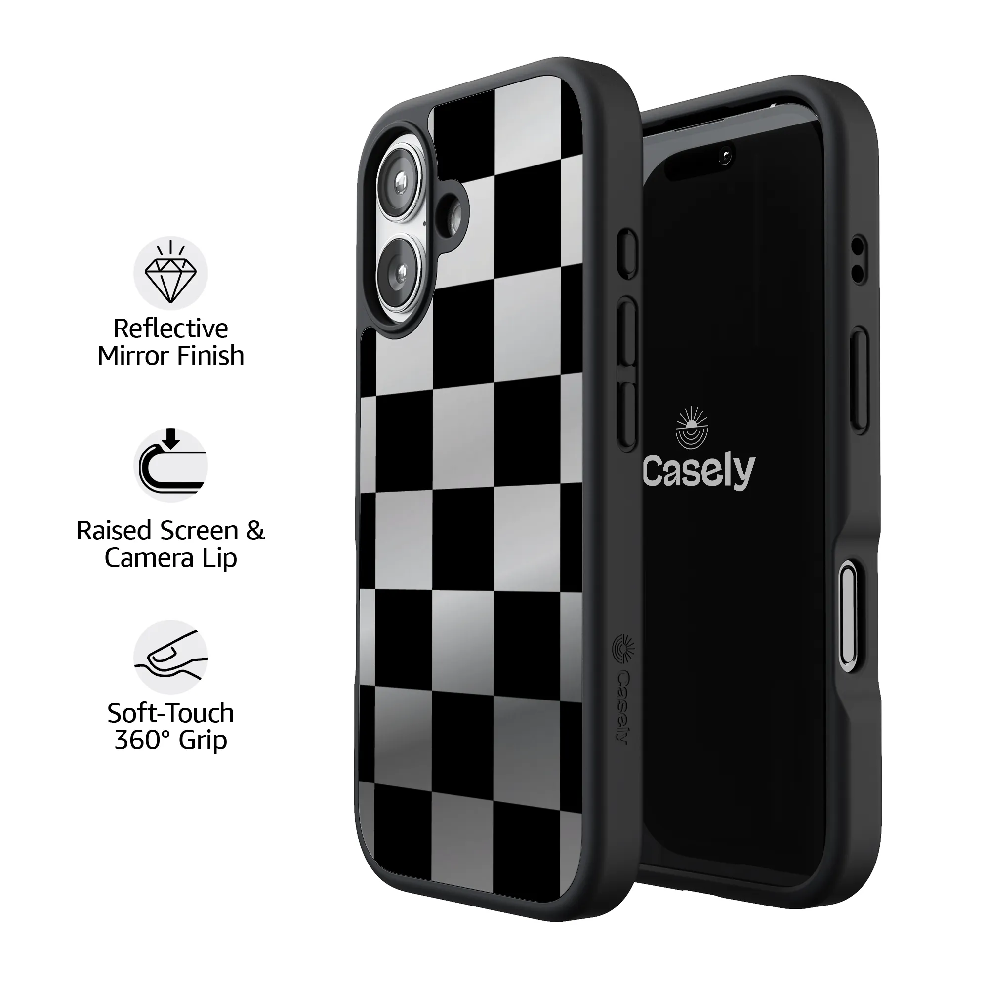 Fit Check | Black Checkerboard Case - Image 6