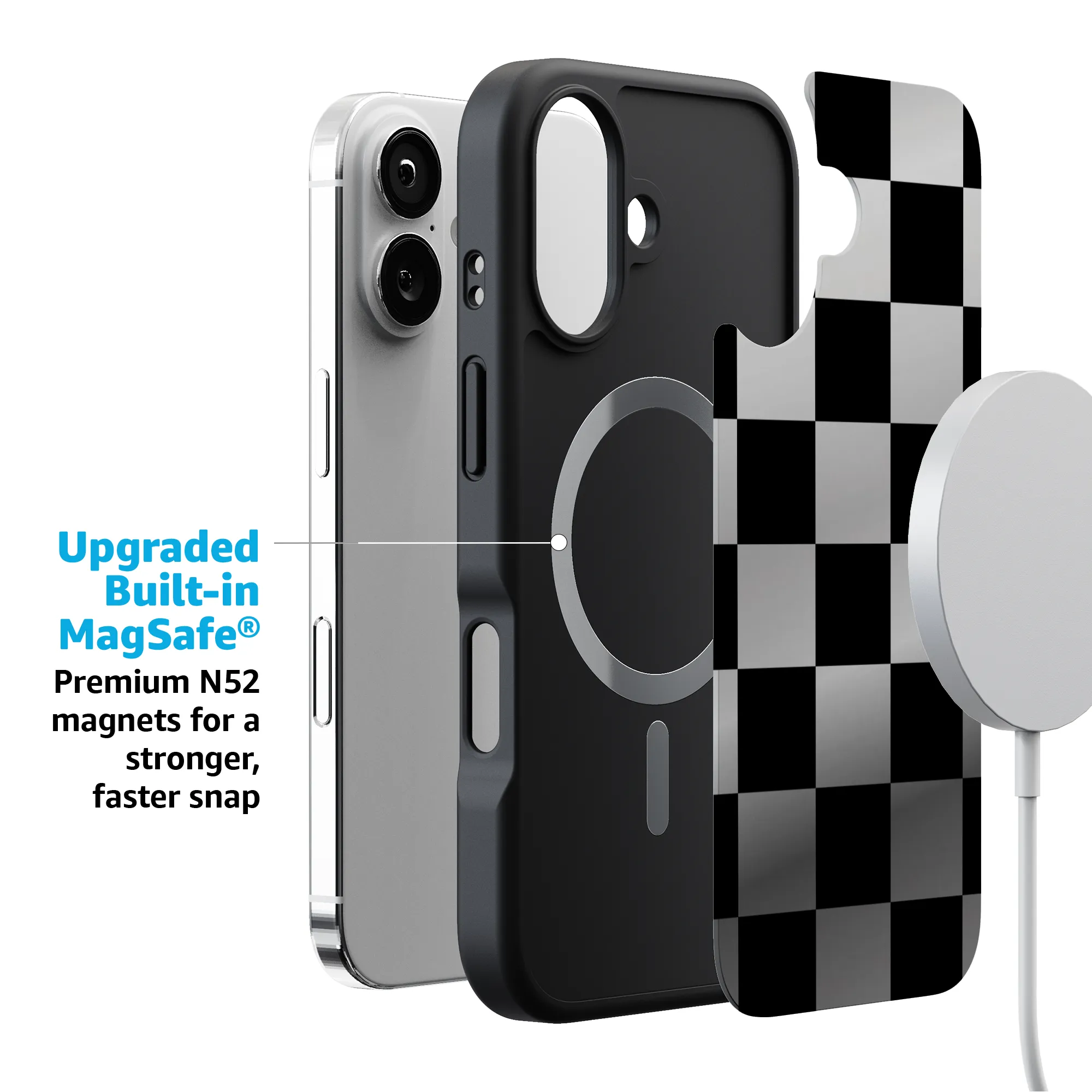 Fit Check | Black Checkerboard Case - Image 8