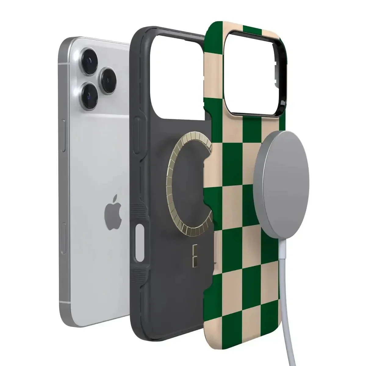 Fit Check | Green Checkerboard Case - Image 3
