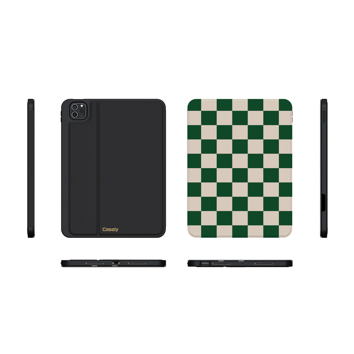 Fit Check | Green Checkerboard iPad Case - Image 21