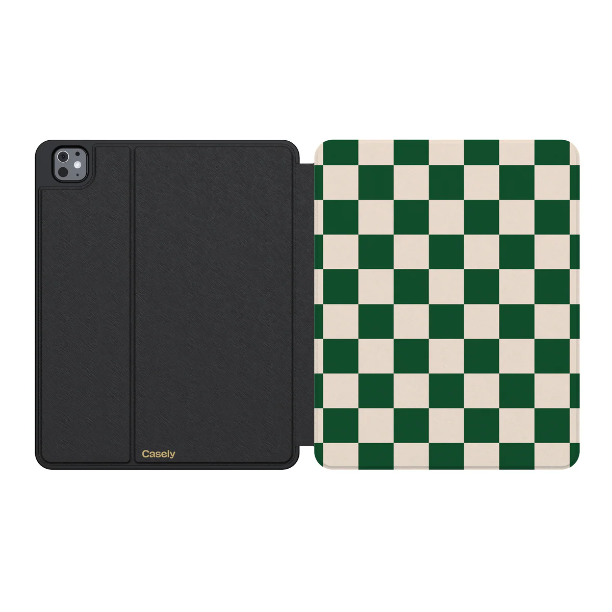 Fit Check | Green Checkerboard iPad Case - Image 7