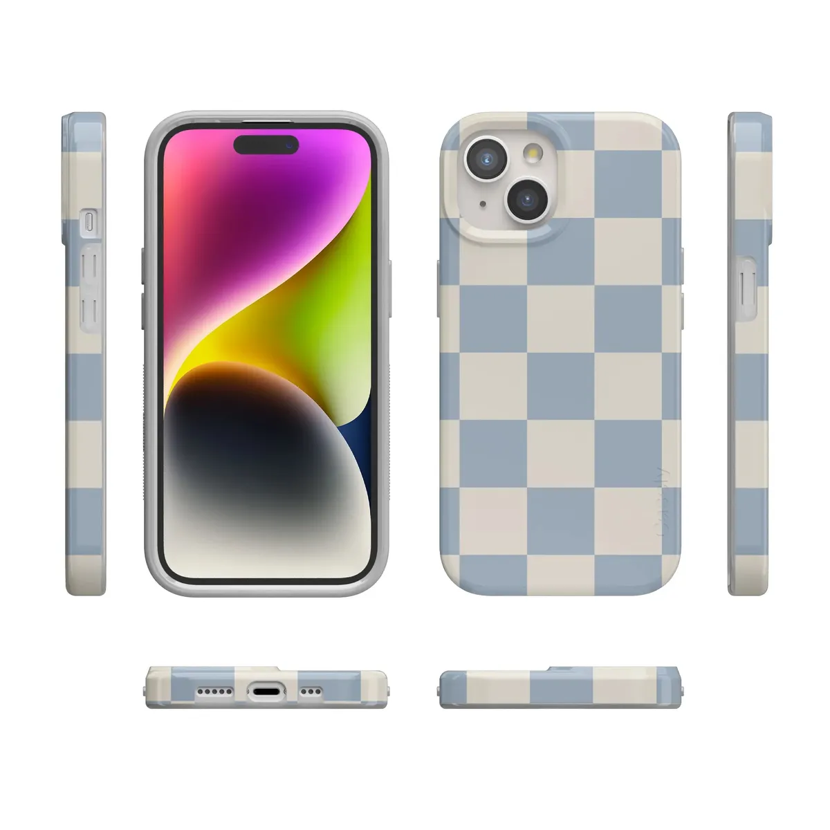 Fit Check | Light Blue Checkerboard Case - Image 105