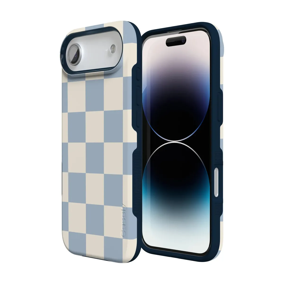 Fit Check | Light Blue Checkerboard Case - Image 12