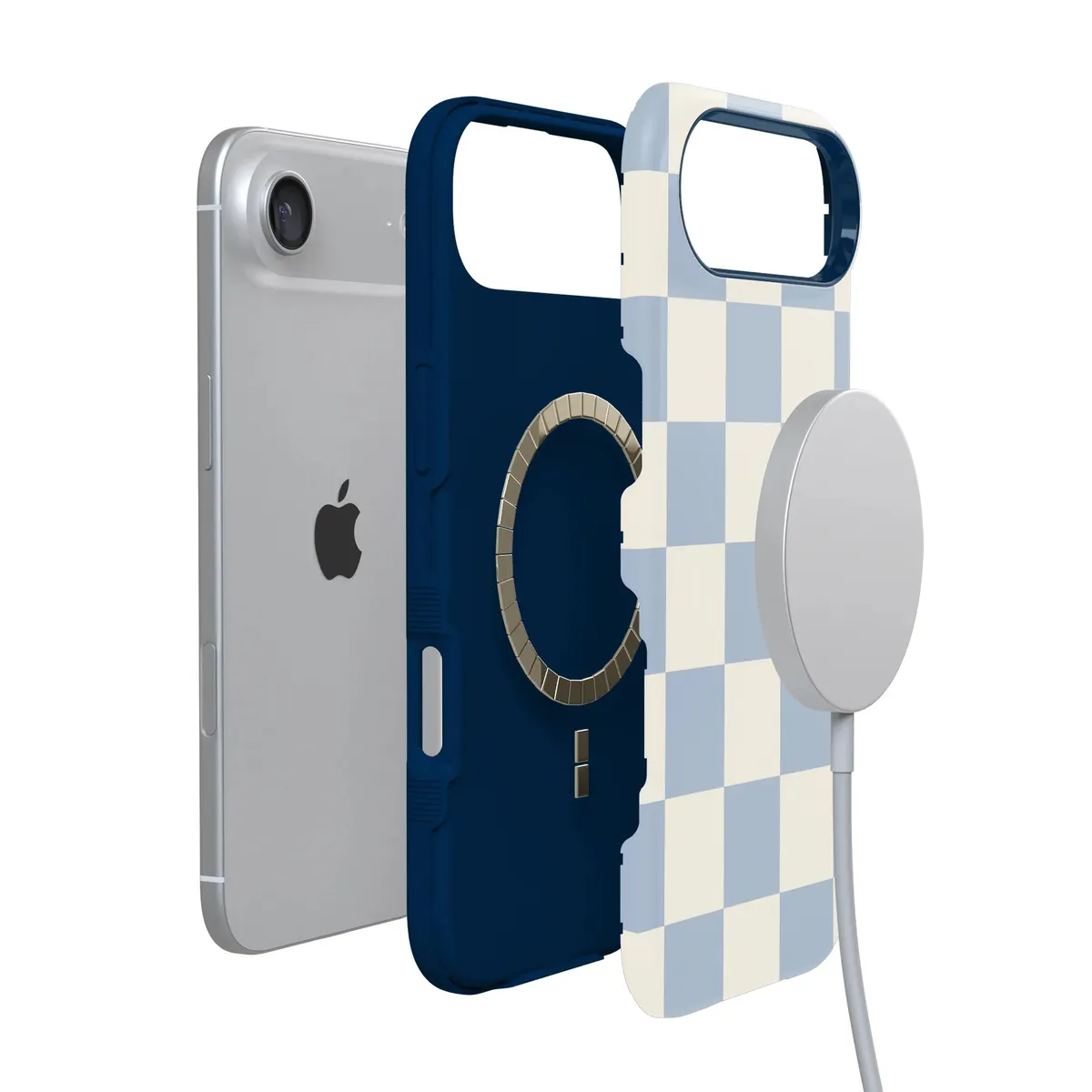 Fit Check | Light Blue Checkerboard Case - Image 14