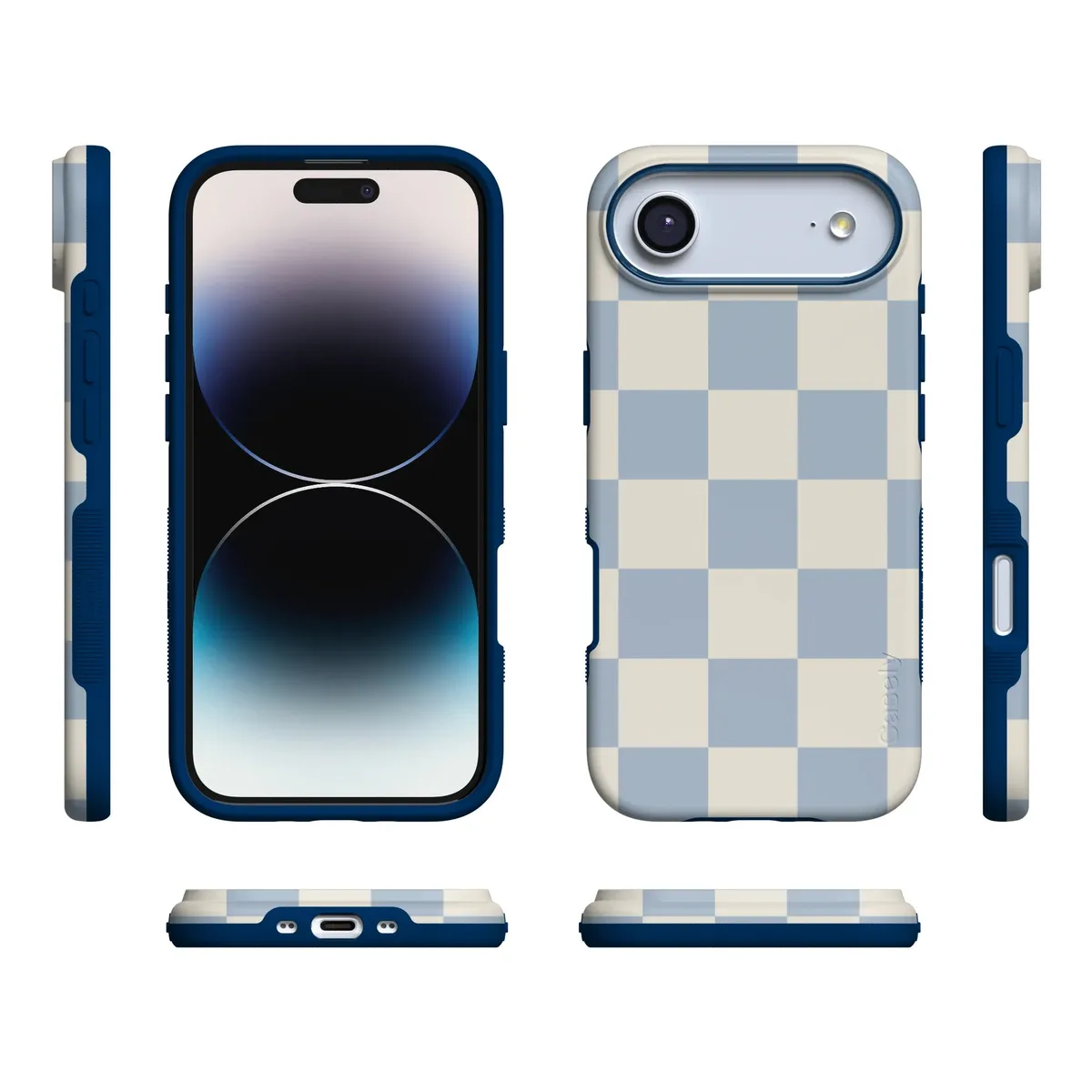 Fit Check | Light Blue Checkerboard Case - Image 15