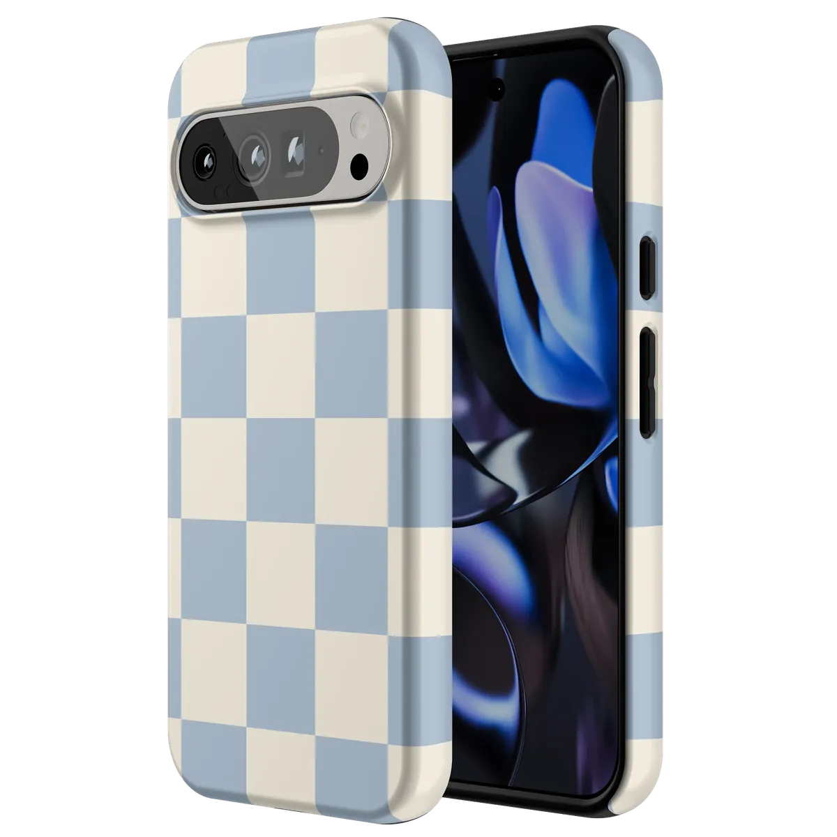 Fit Check | Light Blue Checkerboard Case - Image 150