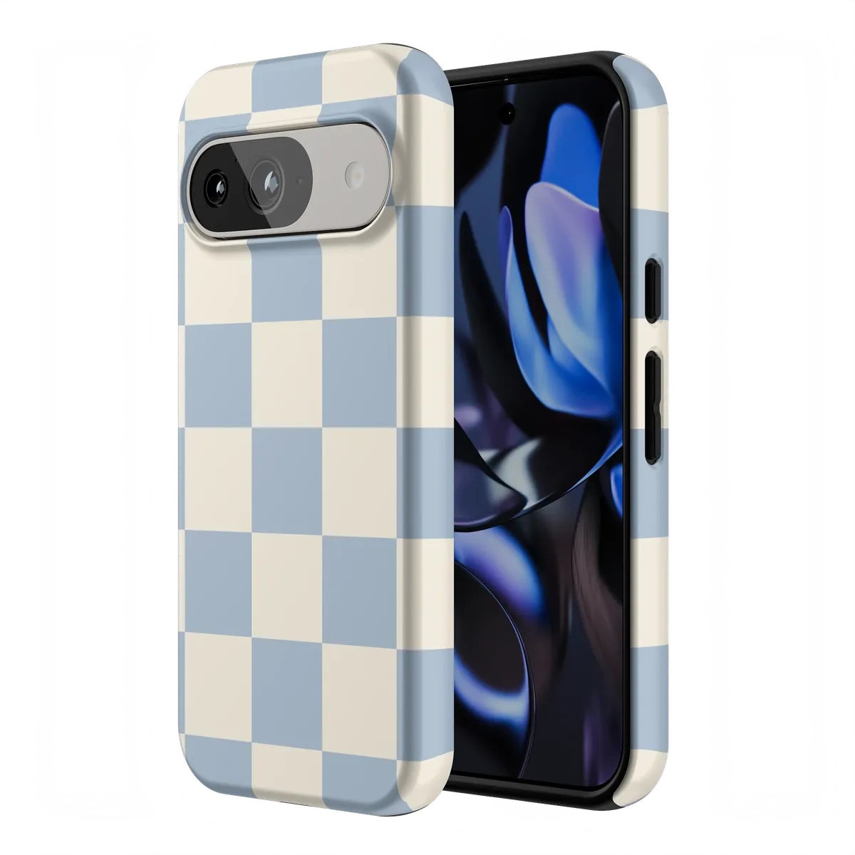 Fit Check | Light Blue Checkerboard Case - Image 156