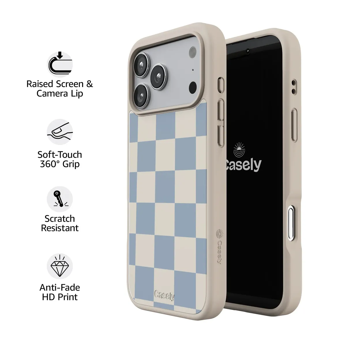 Fit Check | Light Blue Checkerboard Case - Image 163