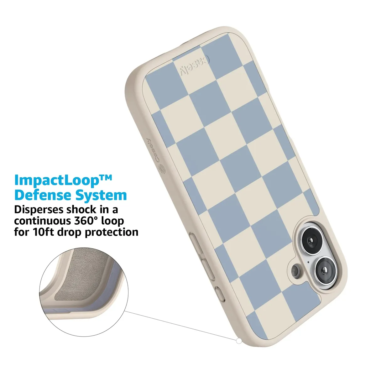 Fit Check | Light Blue Checkerboard Case - Image 185