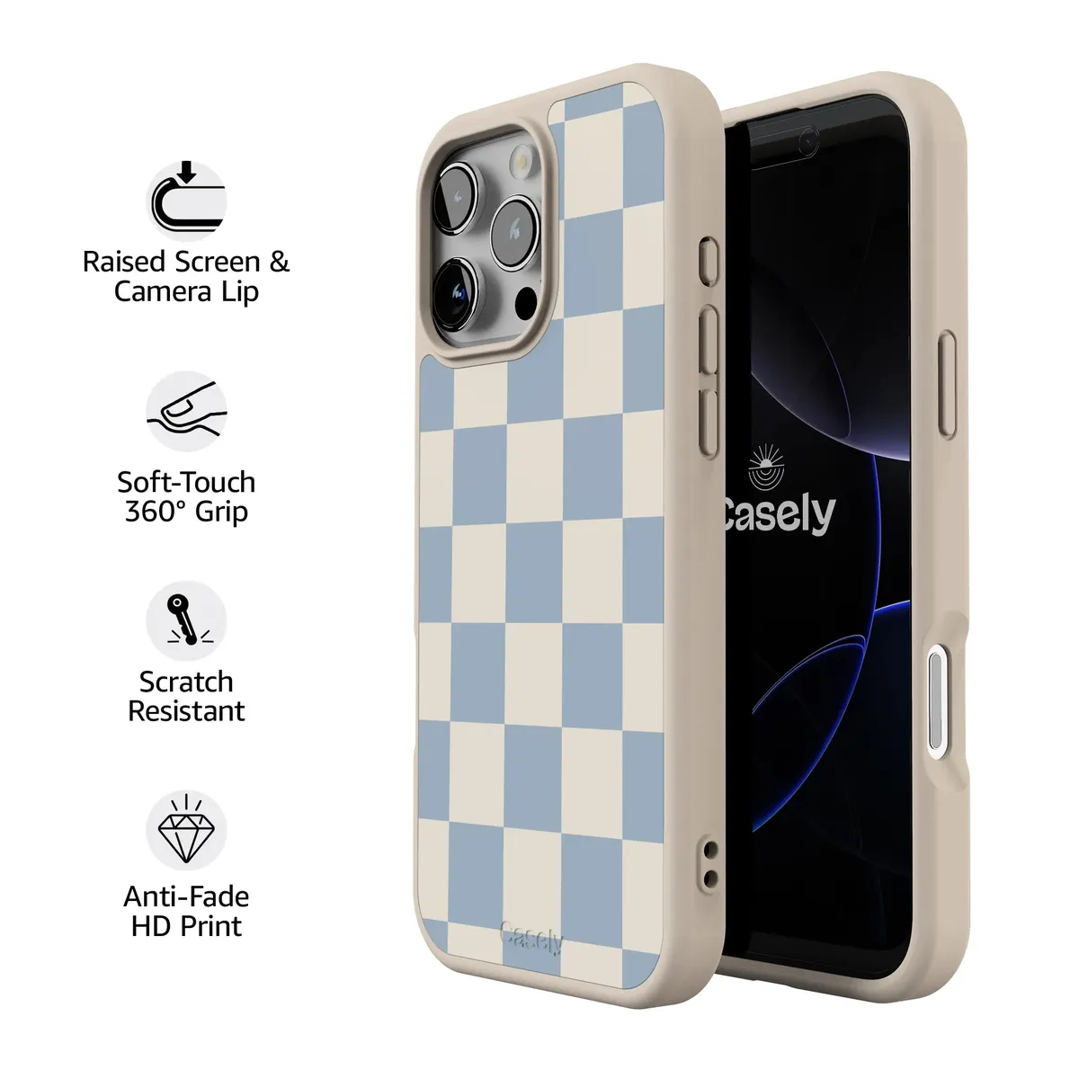 Fit Check | Light Blue Checkerboard Case - Image 187