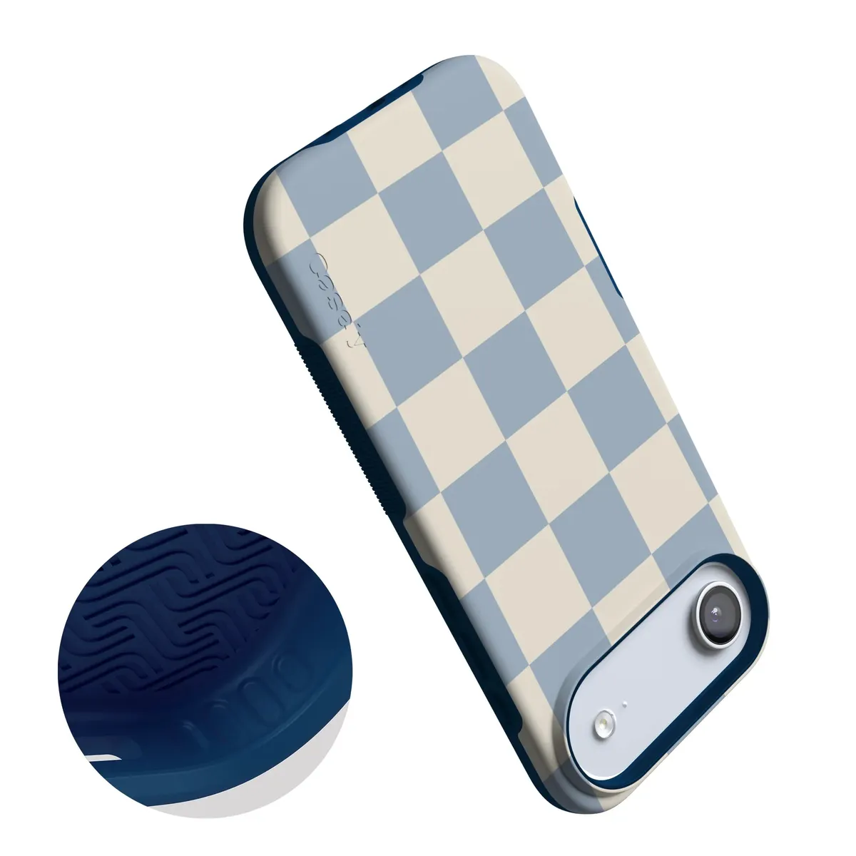 Fit Check | Light Blue Checkerboard Case - Image 19