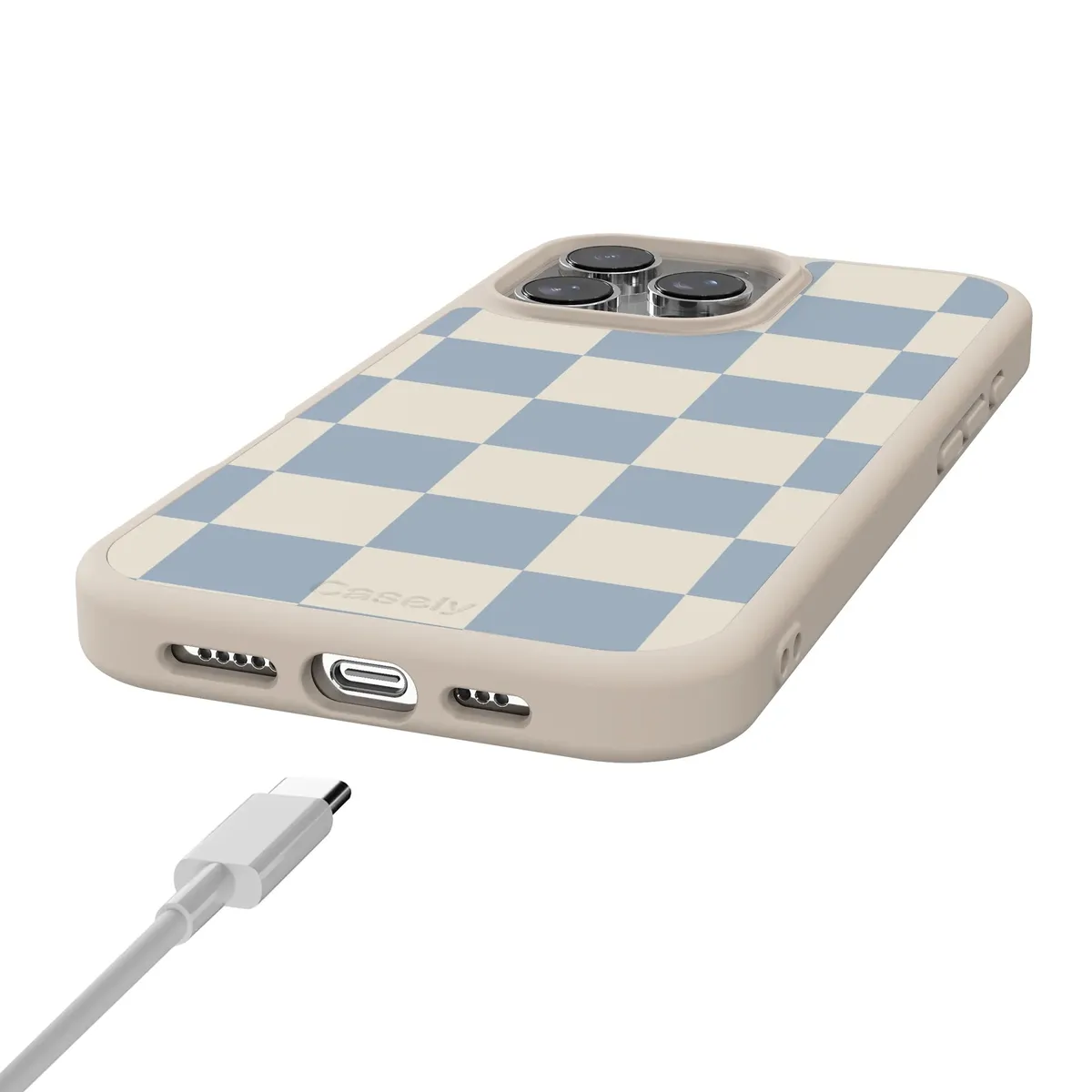 Fit Check | Light Blue Checkerboard Case - Image 192
