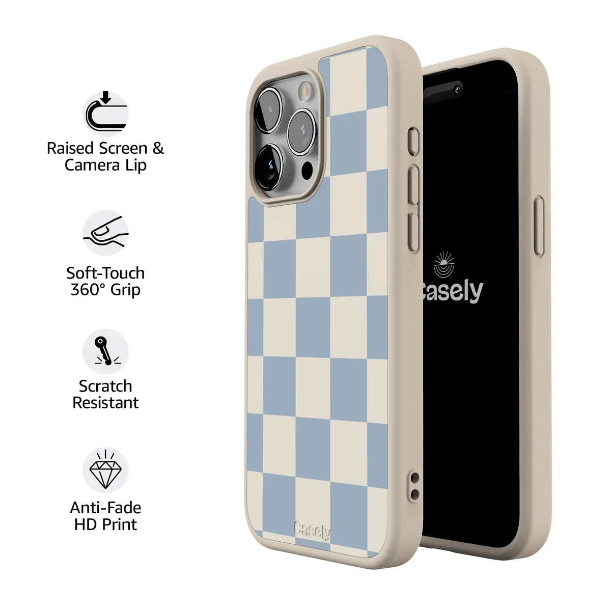 Fit Check | Light Blue Checkerboard Case - Image 194