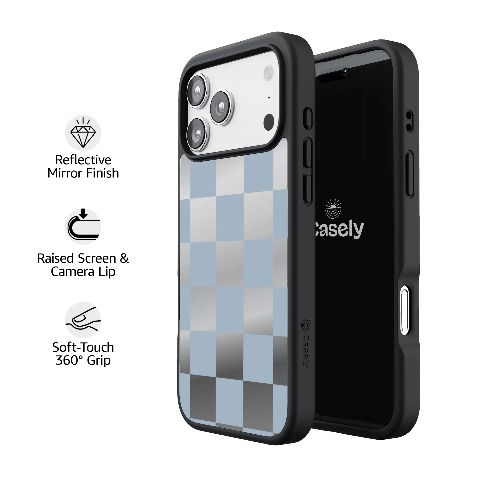 Fit Check | Light Blue Checkerboard Case - Image 204