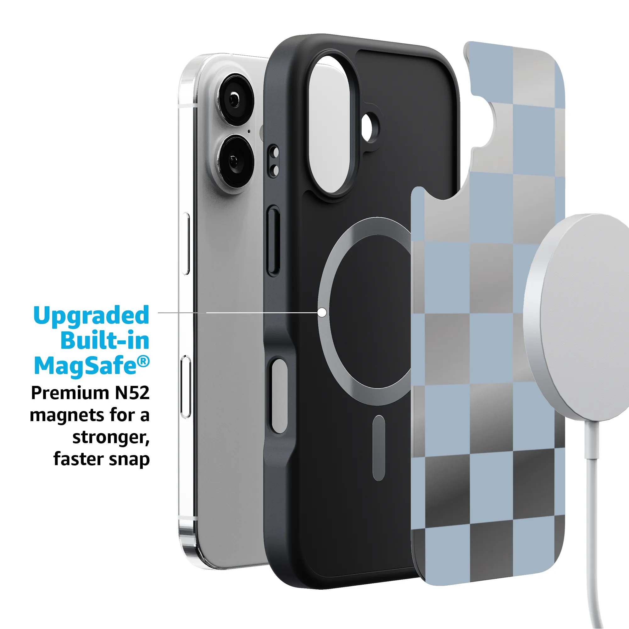 Fit Check | Light Blue Checkerboard Case - Image 208