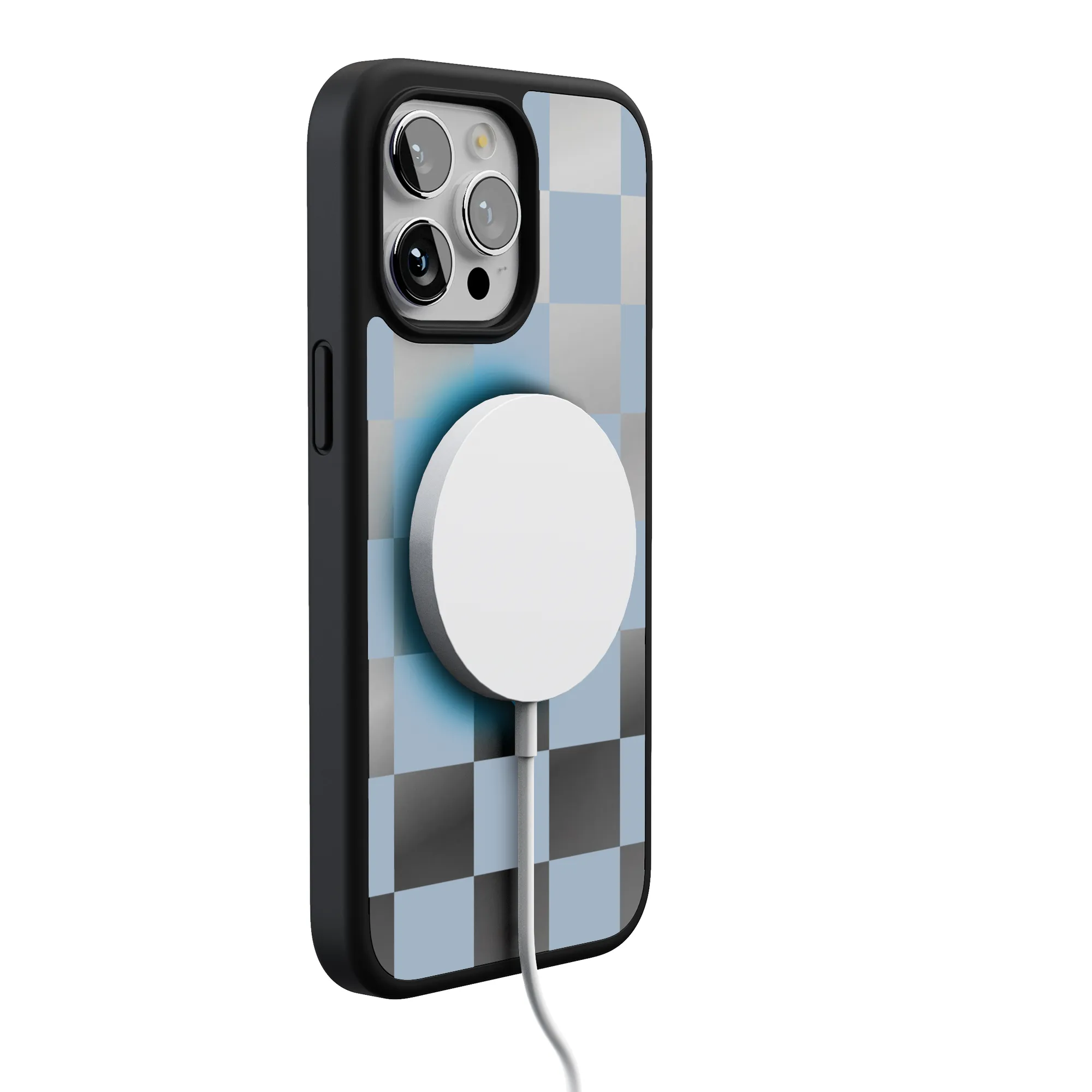 Fit Check | Light Blue Checkerboard Case - Image 214