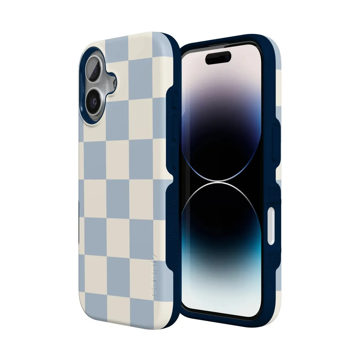 Fit Check | Light Blue Checkerboard Case - Image 22