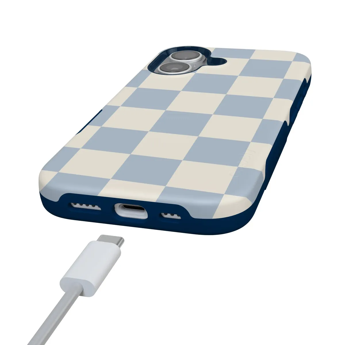 Fit Check | Light Blue Checkerboard Case - Image 27