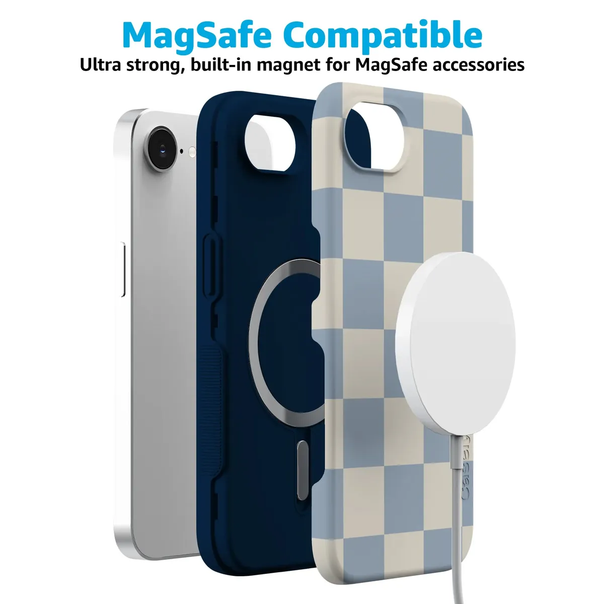 Fit Check | Light Blue Checkerboard Case - Image 31