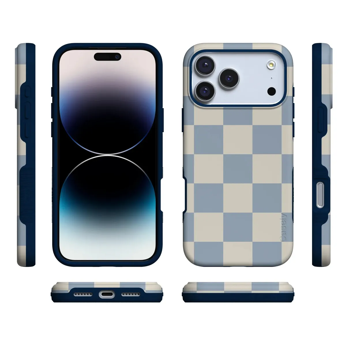 Fit Check | Light Blue Checkerboard Case - Image 5